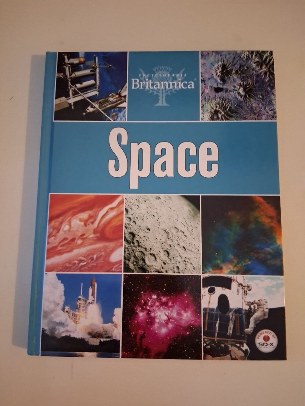 Encyclopedia Britannica Space Children's Hardcover Non-Fiction Book